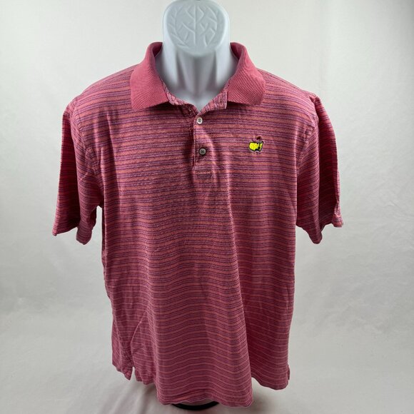Masters Other - Masters Limited Edition Mens L Golf Polo Shirt Bobby Jones Made in Italy Pink